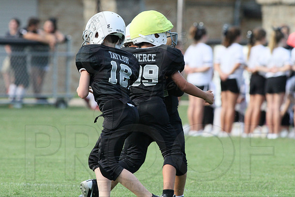 Bauxite Black-Gray games 4th, 5th, 6th, Junior high, Senior high scrimmage 8-22-13 (© Justin Manning) JWM0052