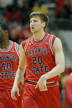 Arkansas State @ UALR Men's Basketball 3-1-2014 (© Justin Manning) JWM_0049