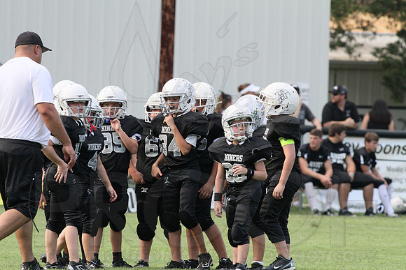 Bauxite Black-Gray games 4th, 5th, 6th, Junior high, Senior high scrimmage 8-22-13 (© Justin Manning) JWM0035