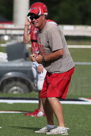Glen Rose Football Practice 9-2-2014 (©Justin Manning) JWM_215