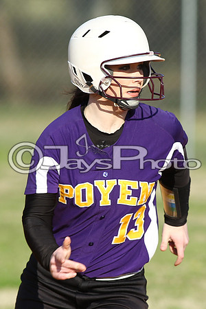 Poyen @ Glen Rose softball 3-28-2015 (©Justin Manning) JWM_0015