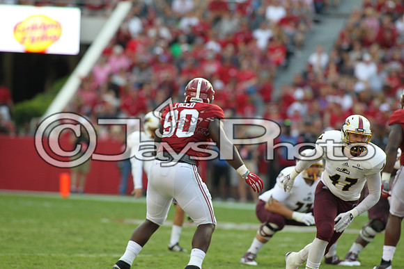 University of Louisiana-Monroe @ Alabama 9-26-2015 (©Justin Manning) JWM_0141