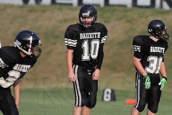 Bauxite Black-Gray games 4th, 5th, 6th, Junior high, Senior high scrimmage 8-22-13 (© Justin Manning) JWM0076