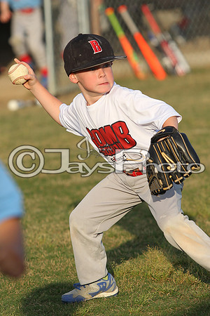 Bomb Squad vs. Cardinals 6-7 year old (Pitching Machine) 5-5-2015 (©Justin Manning) JWM_0195