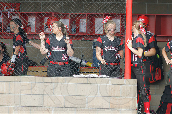 Rose Bud vs. Harmony Grove Regional Softball 5-9-2014 (© Justin Manning) JWM_0032