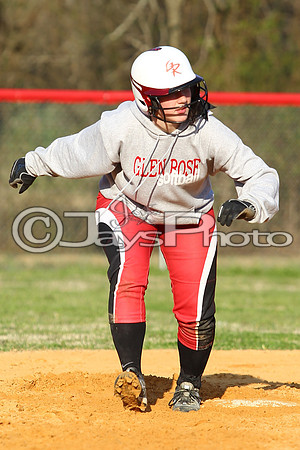 Poyen @ Glen Rose softball 3-28-2015 (©Justin Manning) JWM_0097