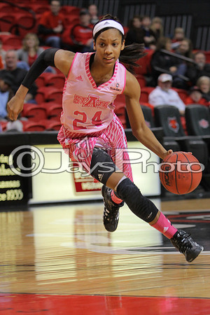 ULM @ Arkansas State Womans Basketball 2-21-2015 (©Justin Manning) JWM_593