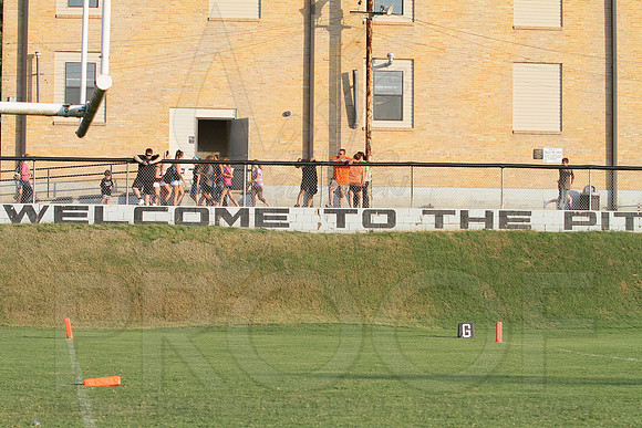 Bauxite Black-Gray games 4th, 5th, 6th, Junior high, Senior high scrimmage 8-22-13 (© Justin Manning) JWM0131