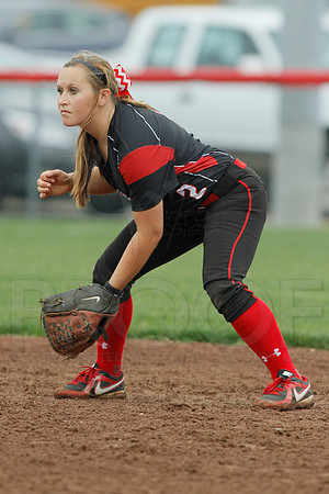 Rose Bud vs. Harmony Grove Regional Softball 5-9-2014 (© Justin Manning) JWM_0237