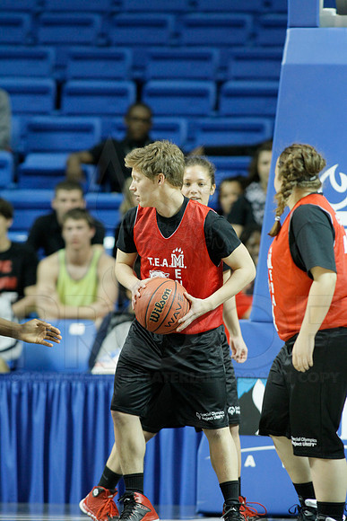 Exhibition Game Project Unify- Special Olympics- Mena vs Forrest City 3-14-2014 (© Justin Manning) JWM_0029