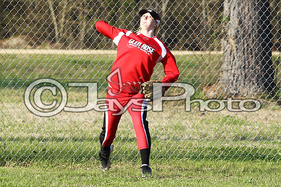 Poyen @ Glen Rose softball 3-28-2015 (©Justin Manning) JWM_0139