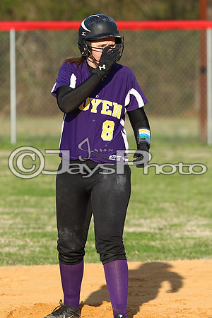 Poyen @ Glen Rose softball 3-28-2015 (©Justin Manning) JWM_0143