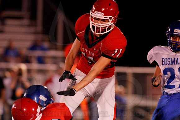 Bismarck @ Glen Rose Jr. High 10-10-13 (© Justin Manning) JWM0092