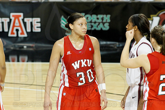 Western Kentucky vs. UALR Women's 3-10-13 JWM0224 (©Justin Manning)