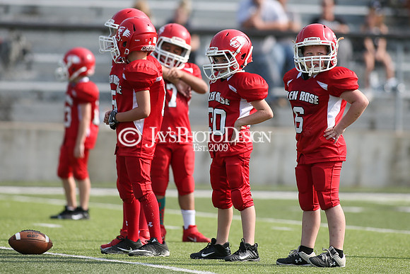 Glen Rose @ Bauxite peewee 3rd Grade football_0111