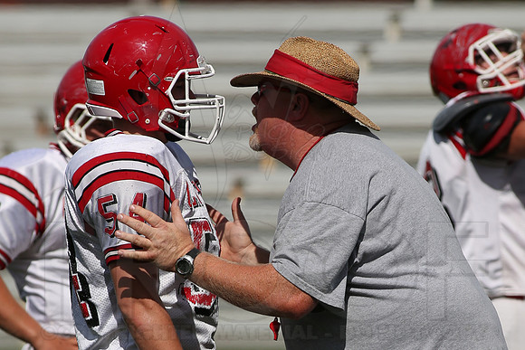 Glen Rose Football Practice 9-2-2014 (©Justin Manning) JWM_47