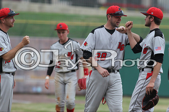 Harmony Grove vs. Episcopal Baseball (Dickey Stephens Park) 4-2-2015 (©Justin Manning) JWM_0329
