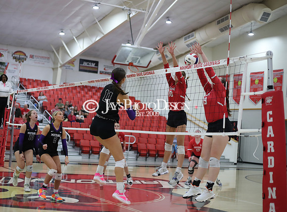 Harding Academy vs. Central Arkansas Christian (3A Volleyball South Regional Final) 10-24-24_JWM_0752