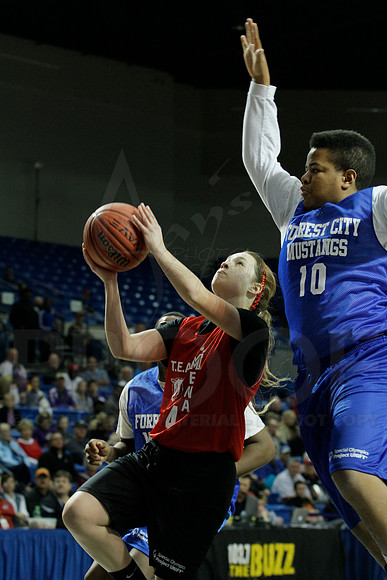 Exhibition Game Project Unify- Special Olympics- Mena vs Forrest City 3-14-2014 (© Justin Manning) JWM_0061