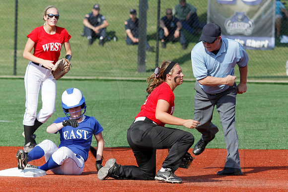 Arkansas High School Softball All-Star game 6-24-2014 (© Justin Manning) JWM_0255