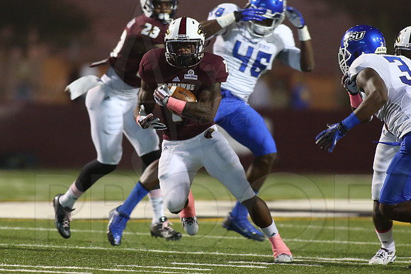 Georgia State @ ULM 10-26-13 (©Justin Manning) JWM_0410