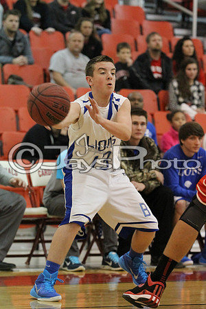 Glen Rose vs. Bismarck Boys 3A District Tournament 2-18-2015 (©Justin Manning) JWM_106