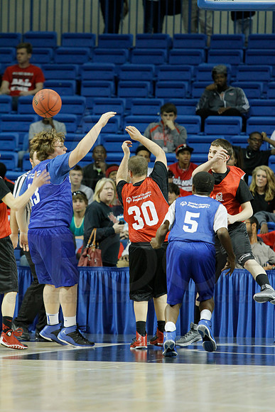 Exhibition Game Project Unify- Special Olympics- Mena vs Forrest City 3-14-2014 (© Justin Manning) JWM_0099