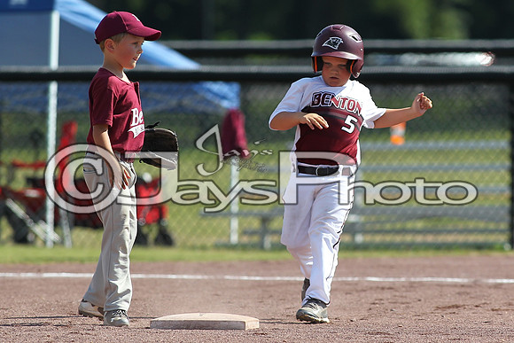 Benton vs. Beebe 6 year old All-Stars 6-28-2015 (©Justin Manning) JWM_0067