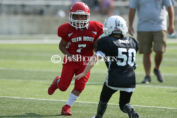 Glen Rose @ Bauxite peewee 3rd Grade football_0015