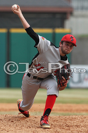 Harmony Grove vs. Episcopal Baseball (Dickey Stephens Park) 4-2-2015 (©Justin Manning) JWM_0278