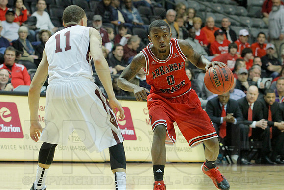 Arkansas State @ UALR Men's Basketball 3-1-2014 (© Justin Manning) JWM_0200