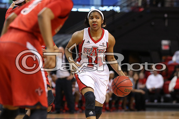 LA-Lafayette @ Arkansas State Women's 3-7-2015 (©Justin Manning) JWM_302