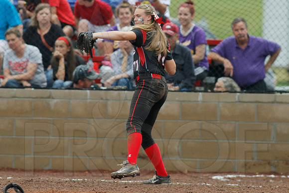 Rose Bud vs. Harmony Grove Regional Softball 5-9-2014 (© Justin Manning) JWM_0283