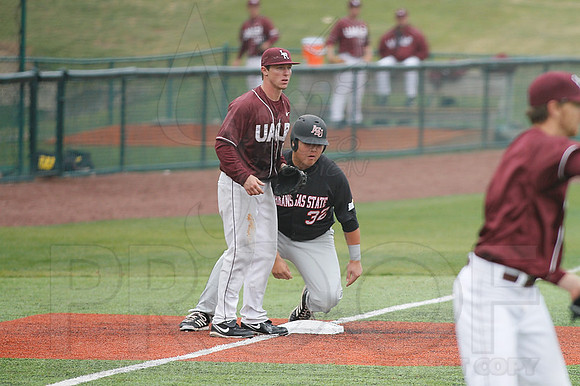 ASU @ UALR baseball 3-17-13 (© Justin Manning) JWM0248