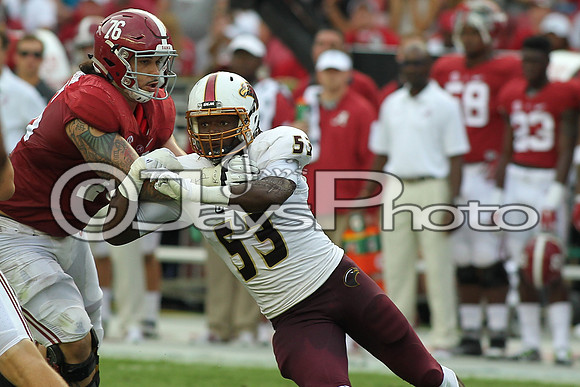 University of Louisiana-Monroe @ Alabama 9-26-2015 (©Justin Manning) JWM_0344