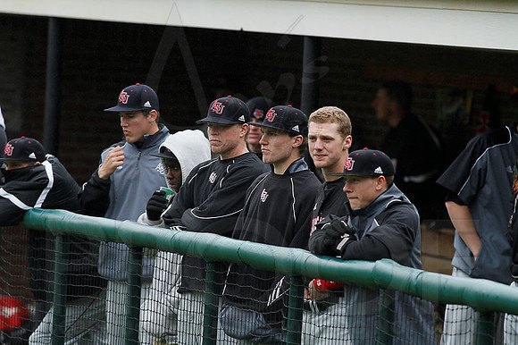 ASU @ UALR baseball 3-17-13 (© Justin Manning) JWM0134