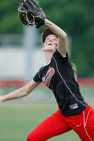 Rose Bud vs. Harmony Grove Regional Softball 5-9-2014 (© Justin Manning) JWM_0041