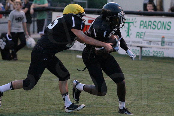Bauxite Black-Gray games 4th, 5th, 6th, Junior high, Senior high scrimmage 8-22-13 (© Justin Manning) JWM0237