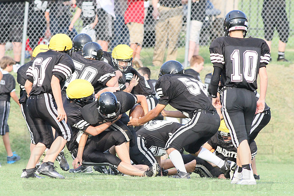 Bauxite Black-Gray games 4th, 5th, 6th, Junior high, Senior high scrimmage 8-22-13 (© Justin Manning) JWM0070