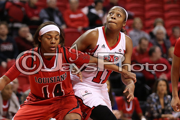 LA-Lafayette @ Arkansas State Women's 3-7-2015 (©Justin Manning) JWM_341
