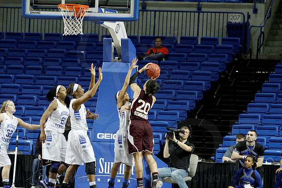 Middle Tennessee vs ULM  Women's 3-9-13 JWM0006 (©Justin Manning)