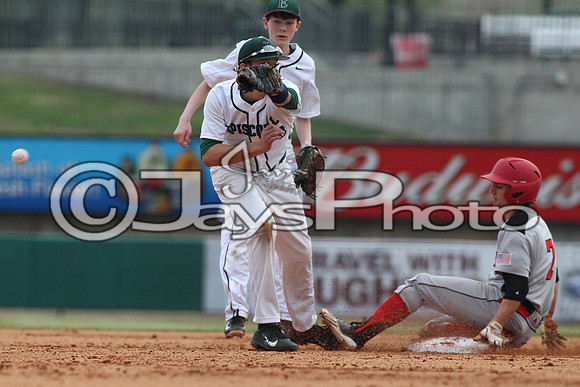Harmony Grove vs. Episcopal Baseball (Dickey Stephens Park) 4-2-2015 (©Justin Manning) JWM_0217