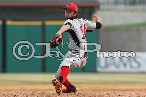 Harmony Grove vs. Episcopal Baseball (Dickey Stephens Park) 4-2-2015 (©Justin Manning) JWM_0253