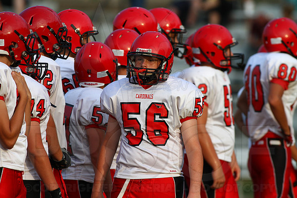 Harmony Grove @ Bauxite (Scrimmage) 8-26-2014 (©Justin Manning) JWM_15