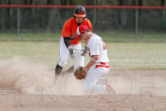 Malvern @ Glen Rose Baseball 3-14-13 (© Justin Manning) JWM0040