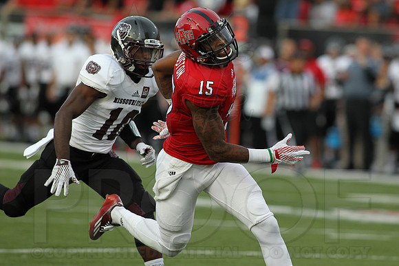 Missouri State @ Arkansas State 9-19-2015 (©Justin Manning) JWM_0607