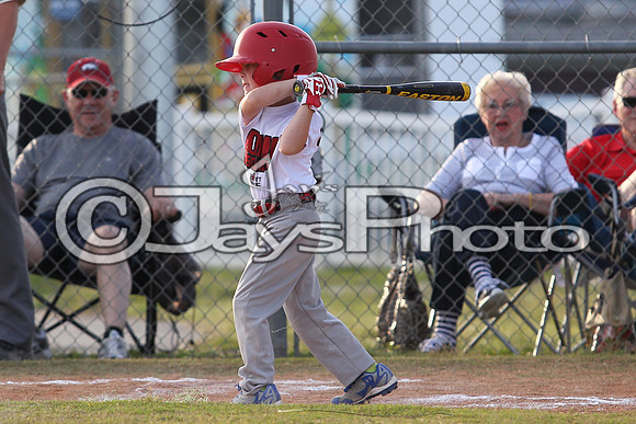 Bomb Squad vs. Cardinals 6-7 year old (Pitching Machine) 5-5-2015 (©Justin Manning) JWM_0142
