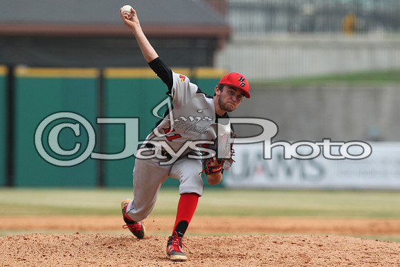 Harmony Grove vs. Episcopal Baseball (Dickey Stephens Park) 4-2-2015 (©Justin Manning) JWM_0255