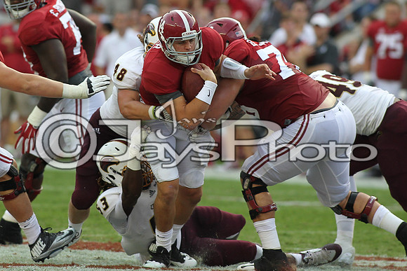 University of Louisiana-Monroe @ Alabama 9-26-2015 (©Justin Manning) JWM_0358
