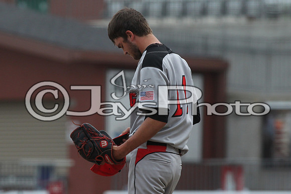 Harmony Grove vs. Episcopal Baseball (Dickey Stephens Park) 4-2-2015 (©Justin Manning) JWM_0080